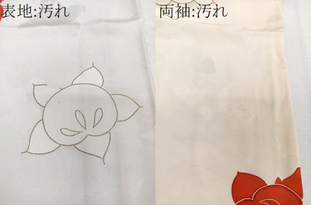 平和屋着物■上質な小紋 橘 金彩 ロング丈 正絹 逸品 CABH5260xi