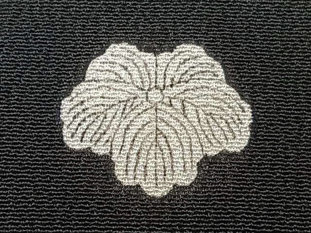 平和屋着物■豪華黒留袖 駒刺繍 束ね熨斗花文 金彩 正絹 逸品 未使用 CABH5261xi