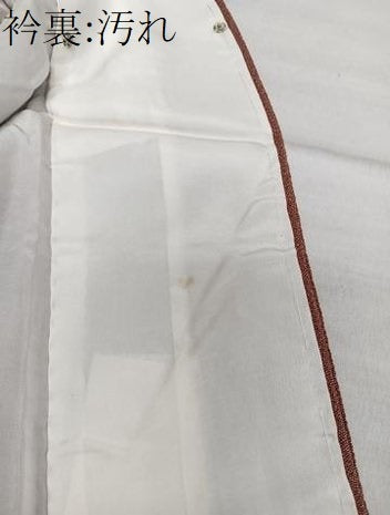 平和屋着物■伝統工芸師 服部光擴 江戸小紋 本草木染 錐彫極鮫小紋柄 反端付き 正絹 逸品 CABH5304xi