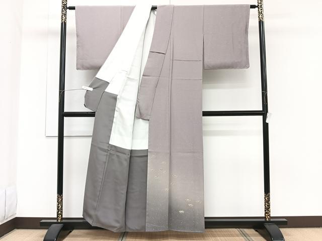 平和屋着物■訪問着 笹文 暈し染め 正絹 逸品 未使用 CABH5332xi