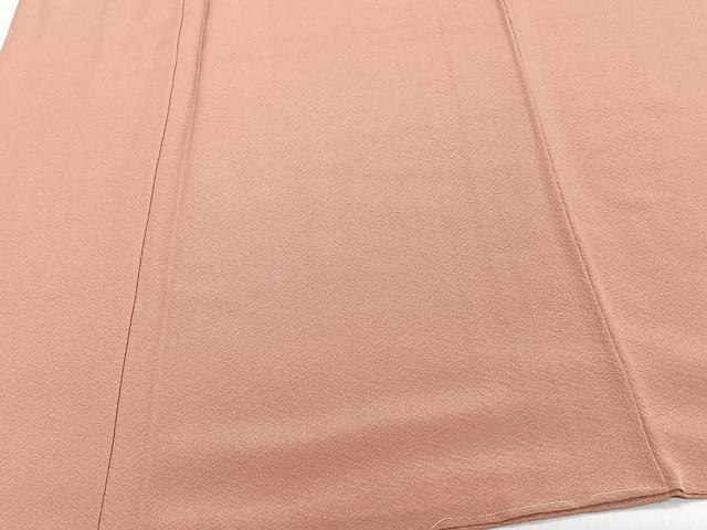 平和屋着物■上質な色無地 遠州茶色 正絹 逸品 CABH5360xi