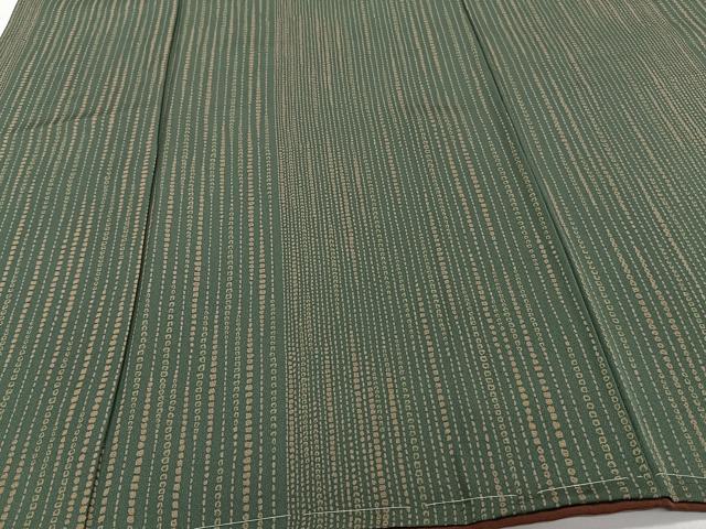 平和屋着物■上質な小紋 間道 正絹 逸品 未使用 CABH5508xi
