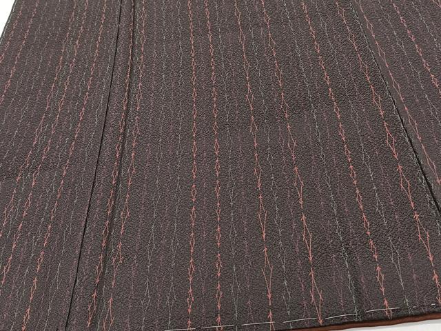 平和屋着物■上質な小紋 こぼれ松葉 正絹 逸品 未使用 CABH5510xi