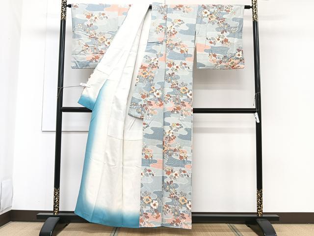 平和屋着物■上質な小紋 辻が花 正絹 逸品 CABH5525xi