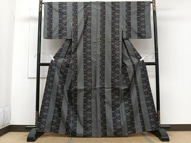 平和屋着物■本場大島紬 9マルキ 花間道 正絹 逸品 CABH5532xi