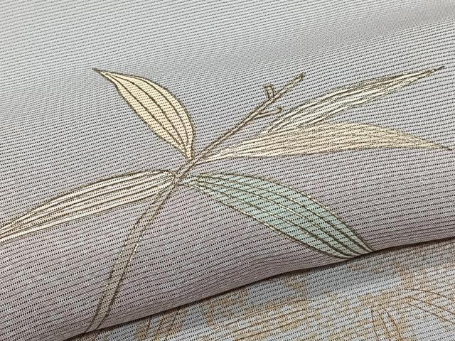平和屋着物*夏物 訪問着 絽 草木文 暈し染め 金彩 正絹 逸品 CABH5558xi