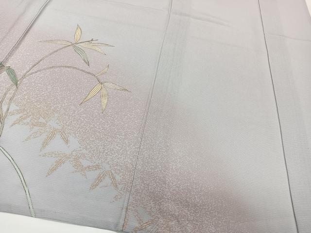 平和屋着物*夏物 訪問着 絽 草木文 暈し染め 金彩 正絹 逸品 CABH5558xi