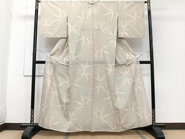 平和屋着物*夏物 本場大島紬 夏大島 笹 正絹 逸品 CABH5569xi