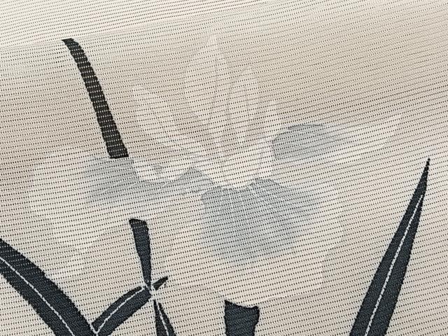 平和屋着物*夏物 訪問着 絽 草花文 銀糸 正絹 逸品 CABH5581xi