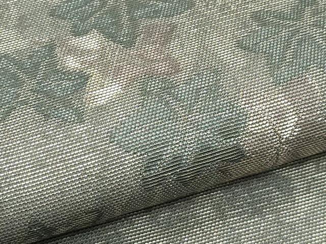 平和屋着物*夏物 太鼓柄袋帯 草花文 正絹 逸品 CABH5644rv