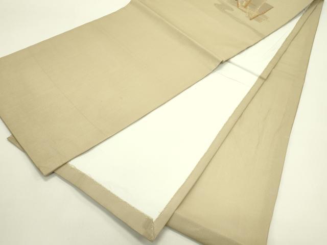 平和屋着物*夏物 九寸開き名古屋帯 トンボ 金糸 正絹 逸品 CABH5649rv