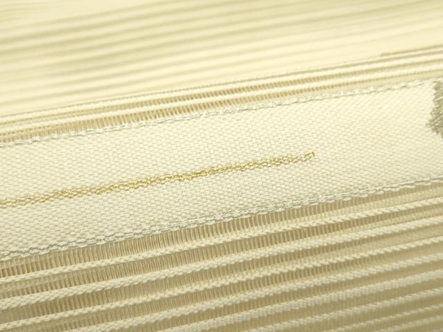 平和屋着物*夏物 八寸名古屋帯 絽綴れ 霞文 金銀糸 正絹 逸品 未使用 CABH5796rv