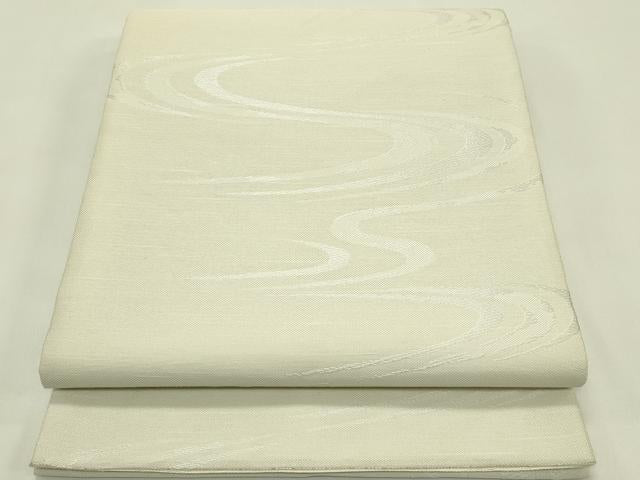 平和屋着物*夏物 六通柄袋帯 せせらぎ 正絹 逸品 CABH5806rv