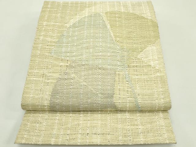 平和屋着物*夏物 八寸名古屋帯 銀杏 正絹 逸品 CABH5823rv