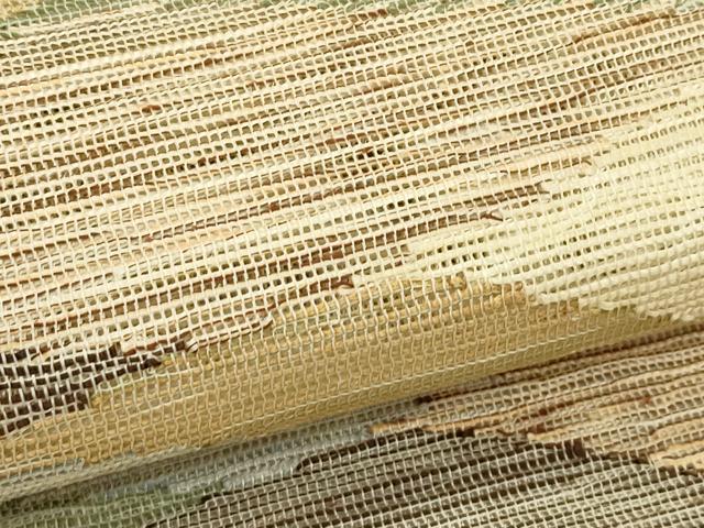 平和屋着物*夏物 八寸名古屋帯 霞文 正絹 逸品 未使用 CABH5824rv