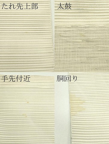 平和屋着物*夏物 八寸名古屋帯 絽綴れ 瓢箪 正絹 逸品 CABH5851rv