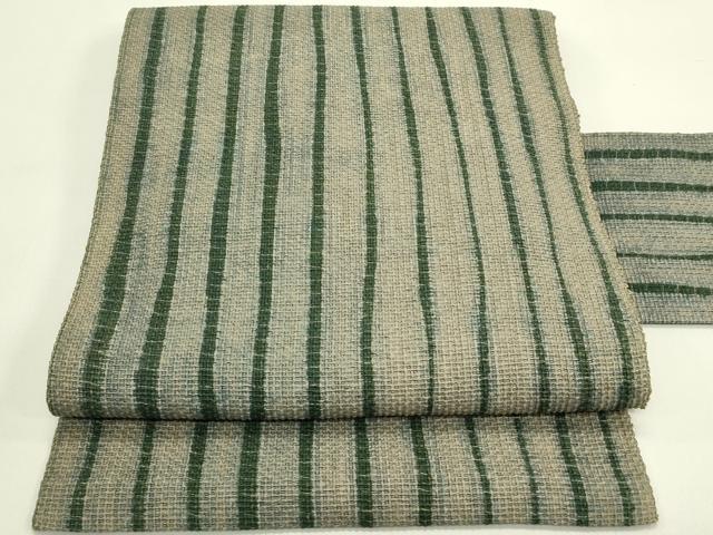 平和屋着物*夏物 八寸名古屋帯 間道 さが美扱い 正絹 逸品 未使用 CABH5855rv
