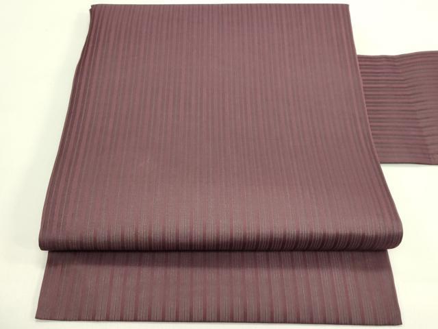 平和屋着物*夏物 九寸名古屋帯 間道 正絹 逸品 未使用 CABH5856rv