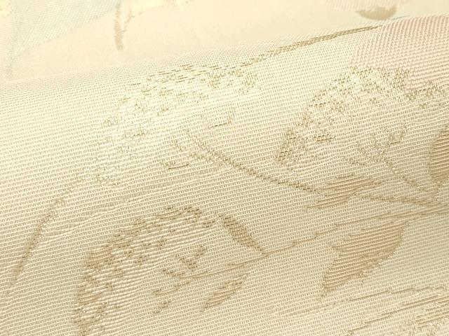 平和屋着物*夏物 六通柄袋帯 桔梗 女郎花 金糸 正絹 逸品 CABH5866rv