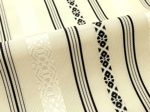 平和屋着物*夏物 本場筑前博多織 八寸名古屋帯 紗献上 正絹 逸品 CABH5886rv