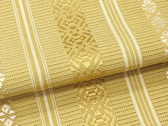 平和屋着物*夏物 本場筑前博多織 八寸名古屋帯 献上 正絹 逸品 未使用 CABH5887rv