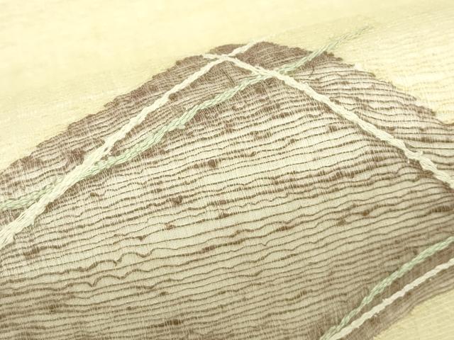 平和屋着物*夏物 太鼓柄袋帯 菱文様 正絹 逸品 CABH5935rv