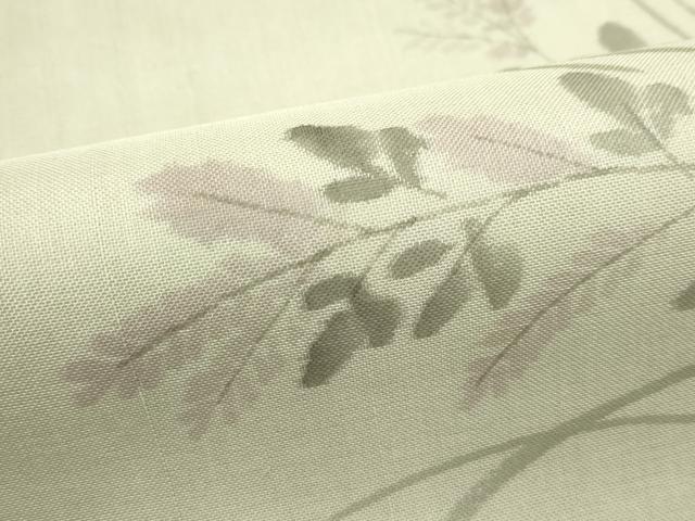 平和屋着物*夏物 九寸名古屋帯 作家物 手描き 萩 正絹 逸品 未使用 CABH5956rv