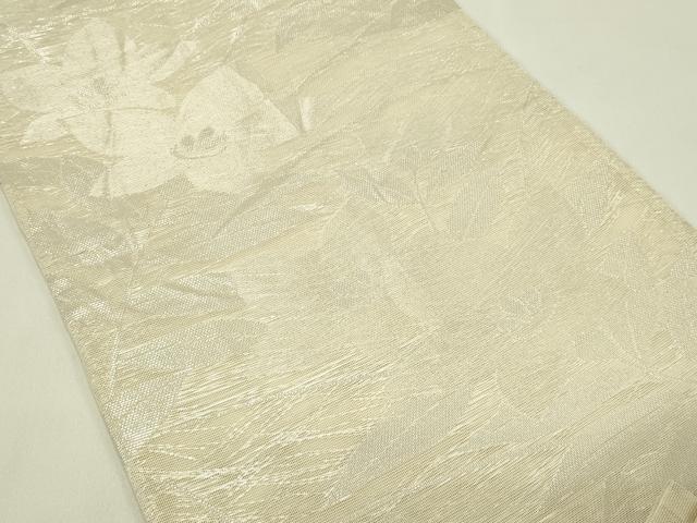 平和屋着物*夏物 六通柄袋帯 桔梗 銀糸 正絹 逸品 CABH5964rv