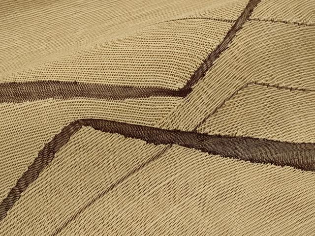 平和屋着物*夏物 八寸名古屋帯 重ね山文 正絹 逸品 CABH6086tx
