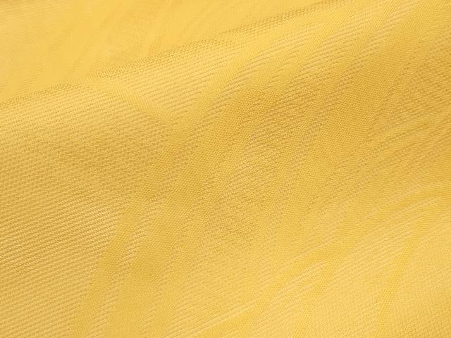 平和屋着物*夏物 九寸名古屋帯 重ね山文 山吹色 正絹 逸品 CABH6093tx