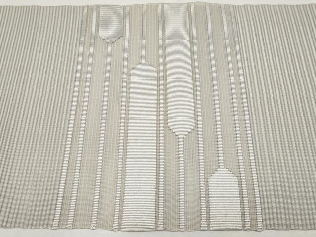 平和屋着物*夏物 八寸名古屋帯 絽綴れ 横段文 潤色 正絹 逸品 CABH6108tx