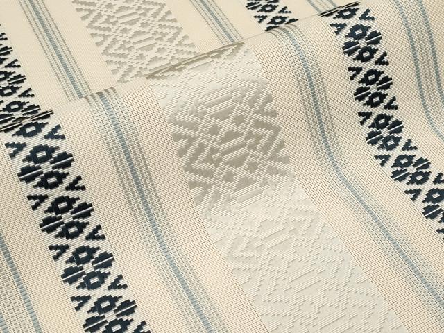平和屋着物*夏物 本場筑前博多織 八寸名古屋帯 紗献上 正絹 逸品 CABH6119tx