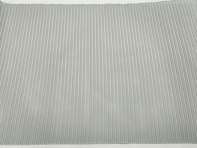 平和屋着物*夏物 八寸名古屋帯 絽綴れ 色無地 錫色 正絹 逸品 未使用 CABH6128tx