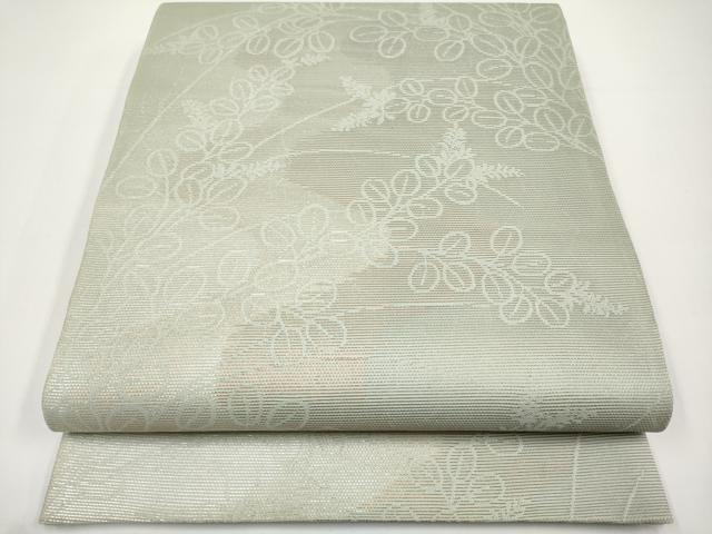 平和屋着物*夏物 六通柄袋帯 萩文 金銀糸 正絹 逸品 CABH6312tx