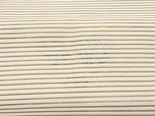 平和屋着物*夏物 西陣 八寸名古屋帯 絽綴れ 鳥獣戯画 金糸 証紙付き 正絹 逸品 CABH6321tx
