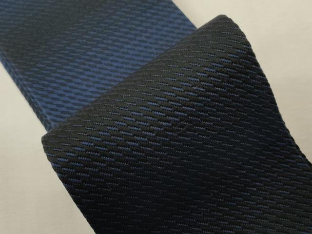平和屋着物●男性 角帯 横段文 正絹 逸品 CABH6432dy