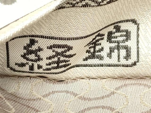 平和屋着物●両面 全通柄袋帯 経錦 葵小袖文様 やまと誂製 正絹 逸品 CABH6488dy