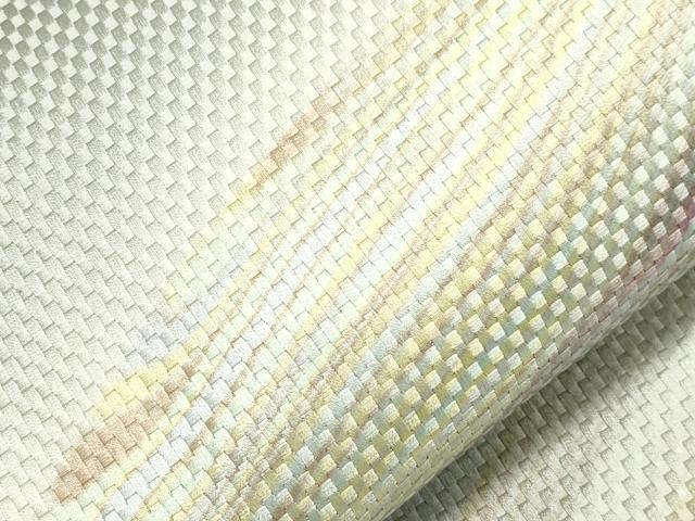 平和屋着物●太鼓柄袋帯 作家物 霞文 金通し地 やまと誂製 正絹 逸品 CABH6499dy