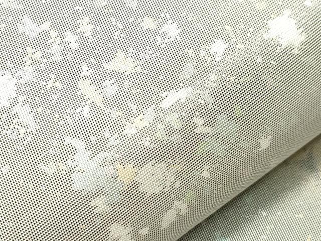 平和屋着物▼染色家 岸上純平 太鼓柄袋帯 手描き 風景文 引箔 正絹 逸品 CABH6545dy