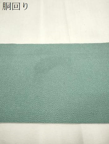 平和屋着物●九寸名古屋帯 型染め 成り物 鬼しぼ縮緬 正絹 逸品 CABH6627dy