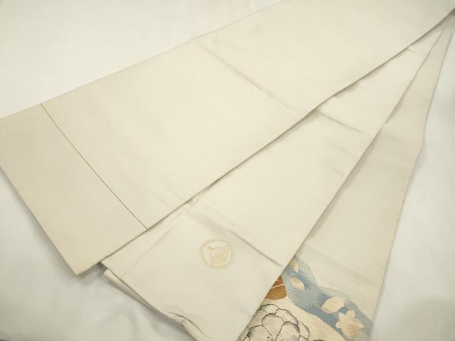 平和屋着物●太鼓柄袋帯 すくい織 辻が花 正絹 逸品 CABH6651dy