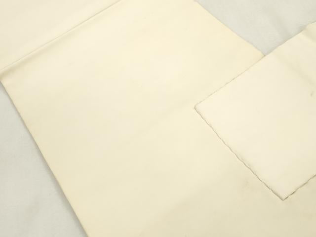 平和屋着物●塩瀬 つけ帯 作家物 風景文 正絹 逸品 CABH6747dy