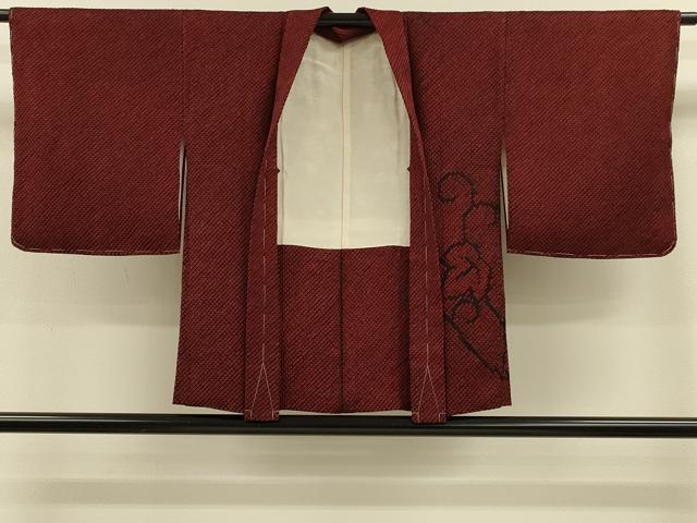 平和屋着物#羽織 総絞り 葡萄蔦の葉文 正絹 逸品 未使用 CABH6830in