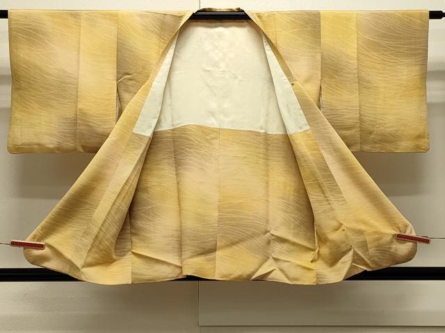平和屋着物#道行コート 霞文 暈し染め 正絹 逸品 CABH6846in