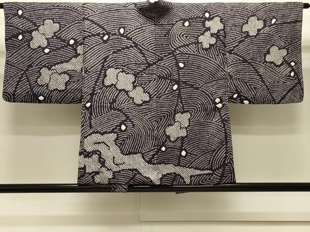 平和屋着物#羽織 総絞り 立波枝花文 正絹 逸品 CABH6849in