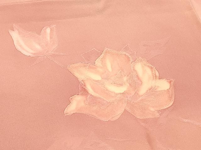平和屋着物#羽織 地紋起こし 枝花文 暈し染め 正絹 逸品 未使用 CABH6852in
