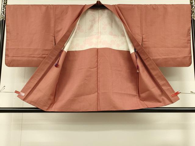 平和屋着物∞羽織 紬地 100亀甲 総詰め 正絹 逸品 CABH6861in