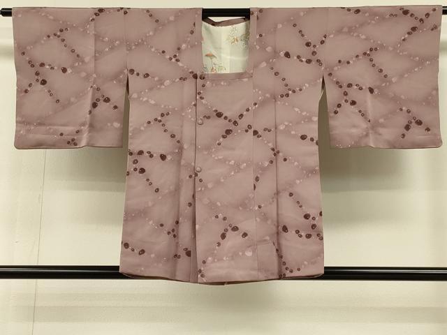 平和屋着物#道行コート 地紋起こし 切嵌文 暈し染め 正絹 逸品 CABH6875in