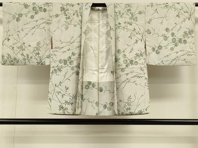 平和屋着物#羽織 草花文 正絹 逸品 CABH6894in