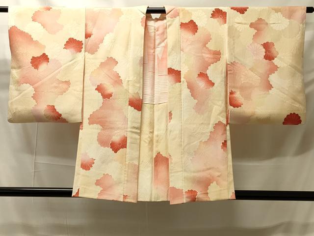 平和屋着物#羽織 地紋起こし 菊づくし 暈し染め 正絹 逸品 CABH6903in